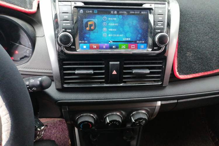 Used Toyota YARiS L Zhi Xuan 2015 1.5E Automatic Charm Edition Audio And AC Panel