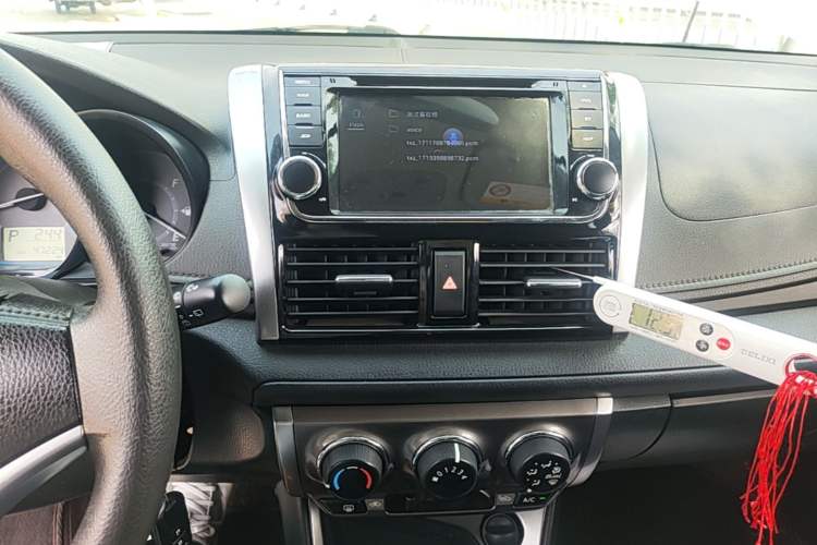 Used Toyota YARiS L Zhi Xuan 2015 1.5E Automatic Charm Edition Audio And AC Panel