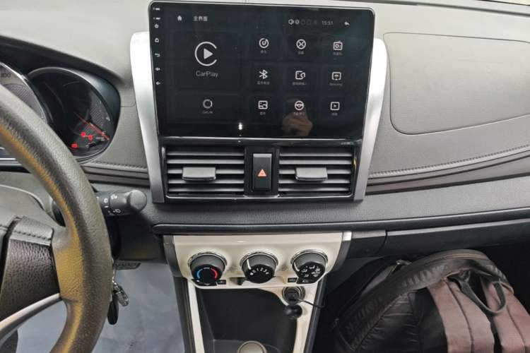Used Toyota YARiS L Zhi Xuan 2015 1.5G Automatic Xuan Dong Sunroof Special Edition Audio And AC Panel