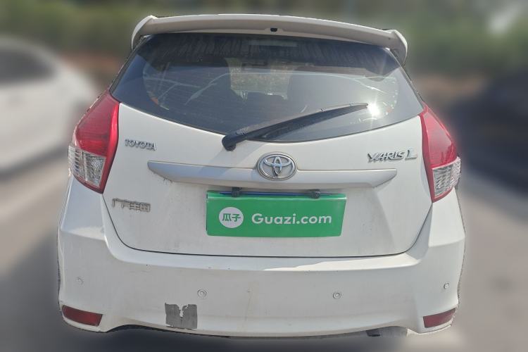 Used Toyota YARiS L Zhi Xuan 2015 1.5G Manual Xuan Dong Sunroof Special Edition Rear