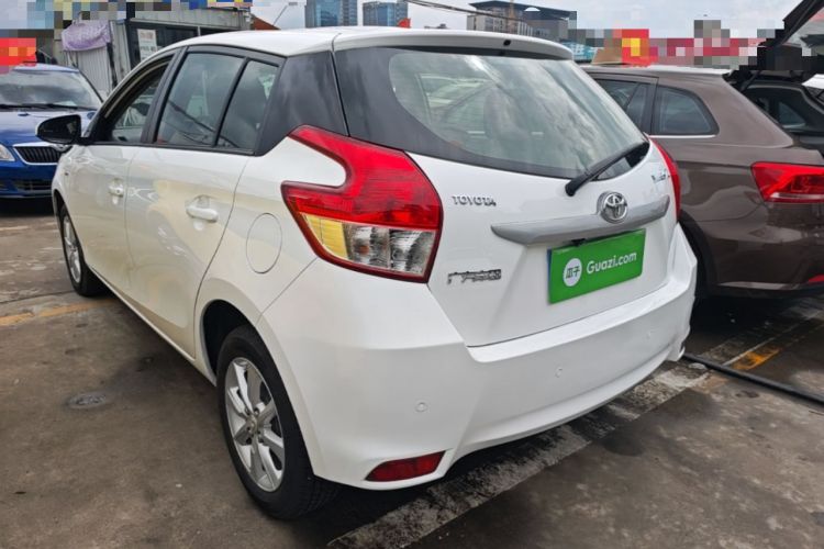 Used Toyota YARiS L Zhi Xuan 2015 1.5G Automatic Xuan Dong Sunroof Special Edition Rear Left 45 Deg