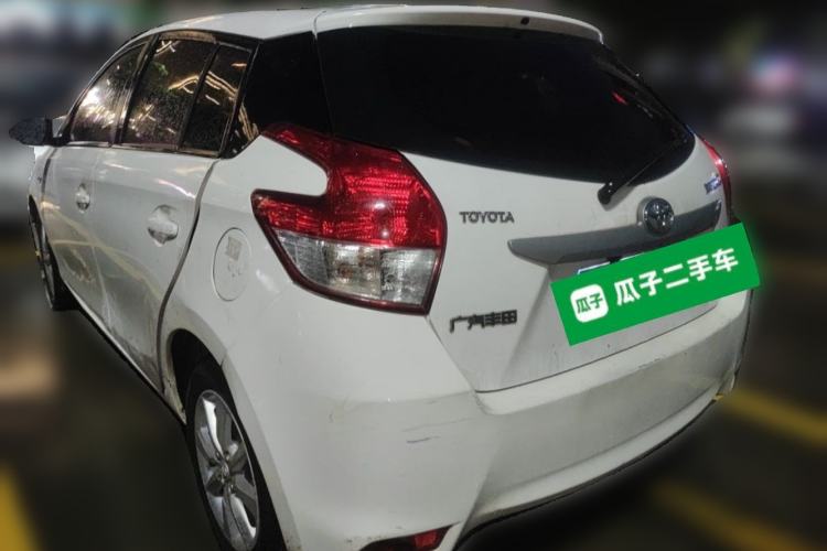 Used Toyota YARiS L Zhi Xuan 2015 1.5G Automatic Xuan Dong Sunroof Special Edition Rear Left 45 Deg