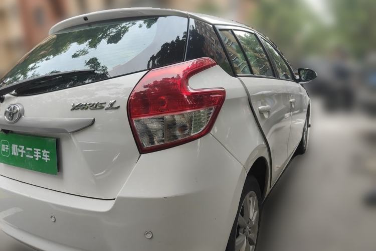 Used Toyota YARiS L Zhi Xuan 2015 1.5G Manual Xuan Dong Sunroof Special Edition Rear Right 45 Deg