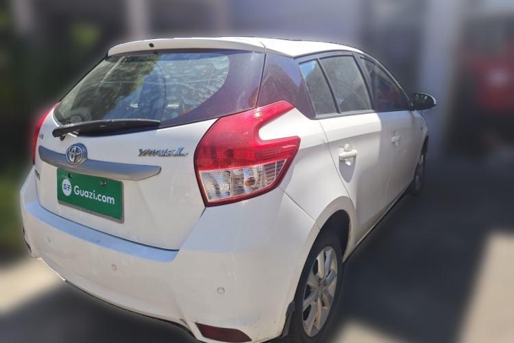 Used Toyota YARiS L Zhi Xuan 2015 1.5G Automatic Xuan Dong Sunroof Special Edition Rear Right 45 Deg