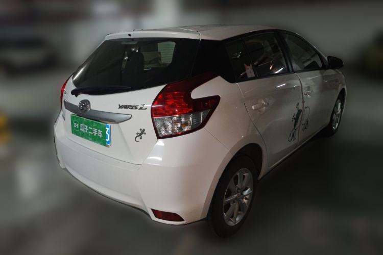 Used Toyota YARiS L Zhi Xuan 2015 1.5G Automatic Xuan Dong Sunroof Special Edition Rear Right 45 Deg