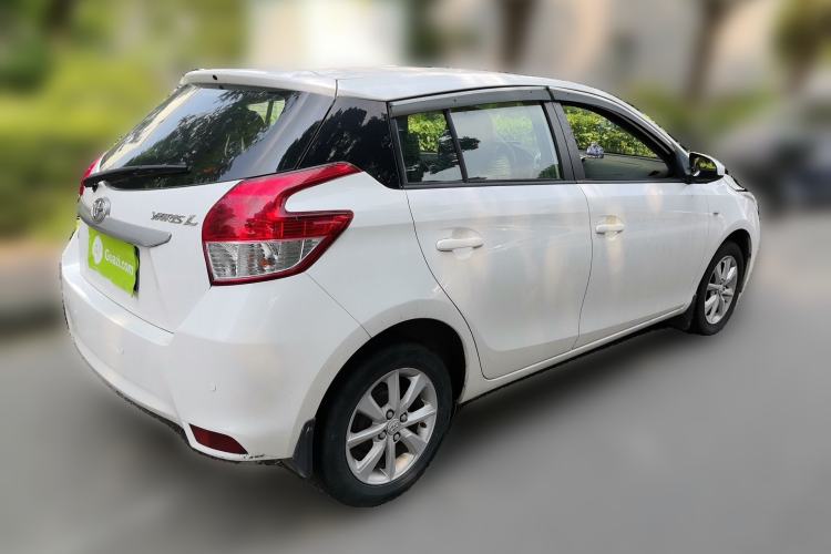 Used Toyota YARiS L Zhi Xuan 2015 1.5G Automatic Xuan Dong Sunroof Special Edition Rear Right 45 Deg