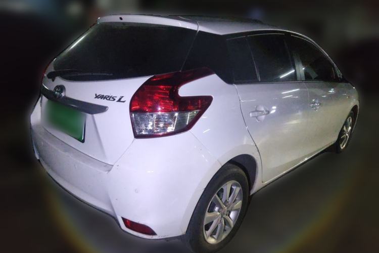 Used Toyota YARiS L Zhi Xuan 2015 1.5G Automatic Xuan Dong Sunroof Special Edition Rear Right 45 Deg