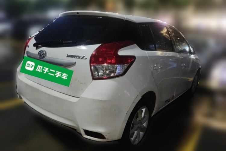 Used Toyota YARiS L Zhi Xuan 2015 1.5G Automatic Xuan Dong Sunroof Special Edition Rear Right 45 Deg