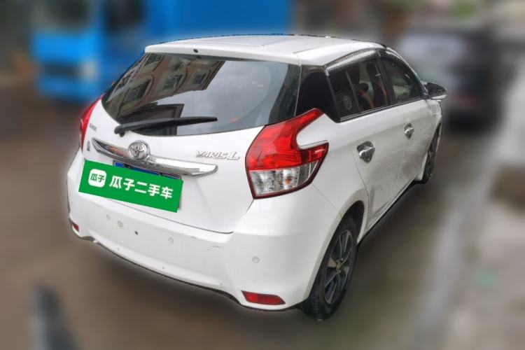Used Toyota YARiS L Zhi Xuan 2015 1.5E Automatic Charm Edition Rear Right 45 Deg