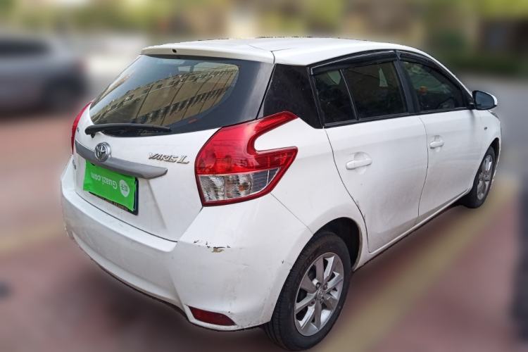 Used Toyota YARiS L Zhi Xuan 2015 1.5G Automatic Xuan Dong Sunroof Special Edition Rear Right 45 Deg