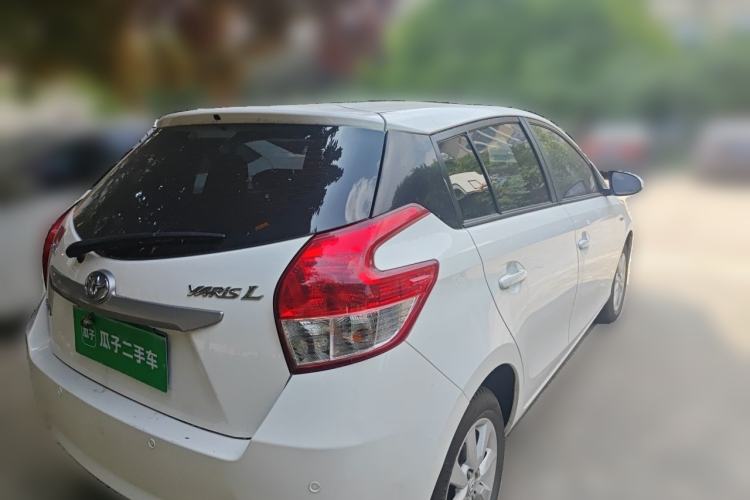 Used Toyota YARiS L Zhi Xuan 2015 1.5G Automatic Xuan Dong Sunroof Special Edition Rear Right 45 Deg