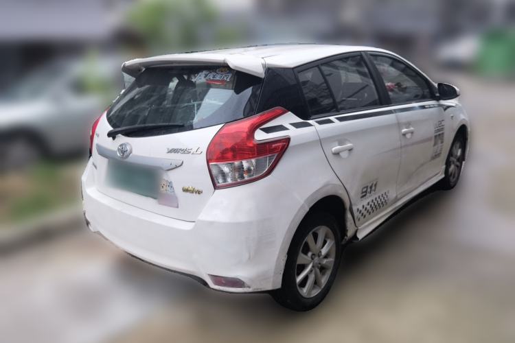 Used Toyota YARiS L Zhi Xuan 2015 1.5G Automatic Xuan Dong Sunroof Special Edition Rear Right 45 Deg