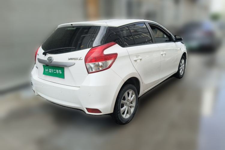 Used Toyota YARiS L Zhi Xuan 2015 1.5G Automatic Xuan Dong Sunroof Special Edition Rear Right 45 Deg