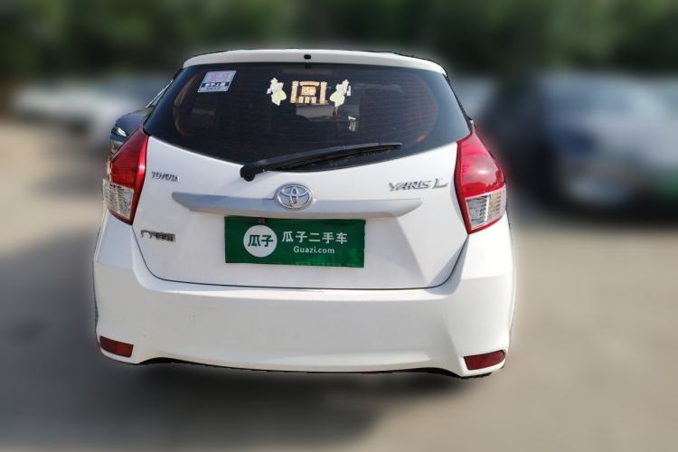 Used Toyota YARiS L Zhi Xuan 2015 1.5G Manual Xuan Dong Sunroof Special Edition Rear
