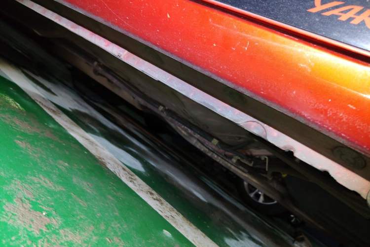 Used Toyota YARiS L Zhi Xuan 2015 1.5G Automatic Orange Limited Edition Chassis Rear Left