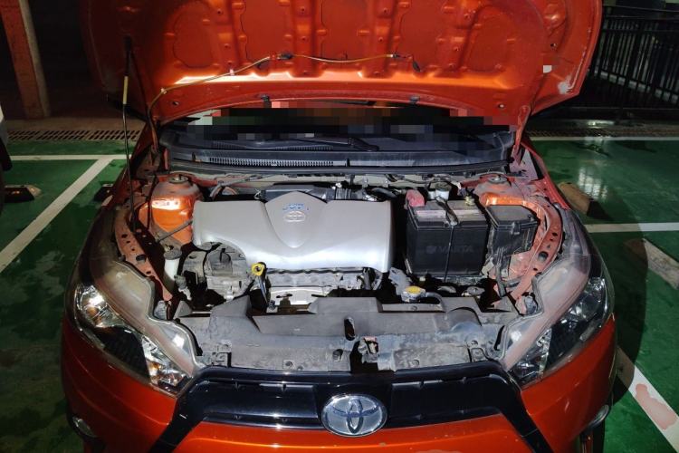 Used Toyota YARiS L Zhi Xuan 2015 1.5G Automatic Orange Limited Edition Engine Bay