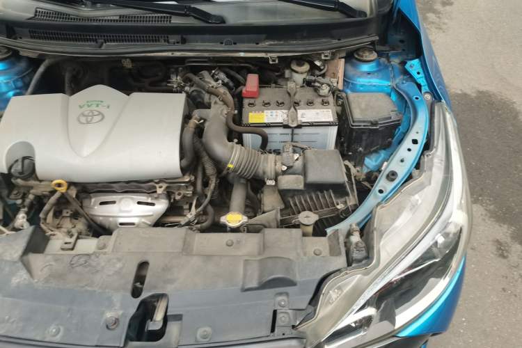Used Toyota YARiS L Zhi Xuan 2016 Revised 1.5E CVT Charming Edition Engine Bay Left
