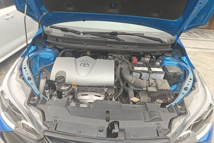 Used Toyota YARiS L Zhi Xuan 2016 Revised Version 1.5G CVT with Dynamic Sunroof Engine Bay