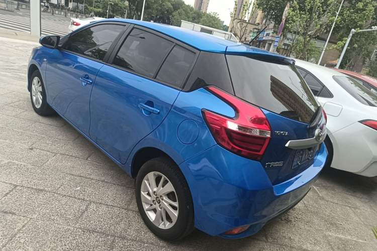 Used Toyota YARiS L Zhi Xuan 2016 Revised Version 1.5G CVT with Dynamic Sunroof Rear Left 45 Deg