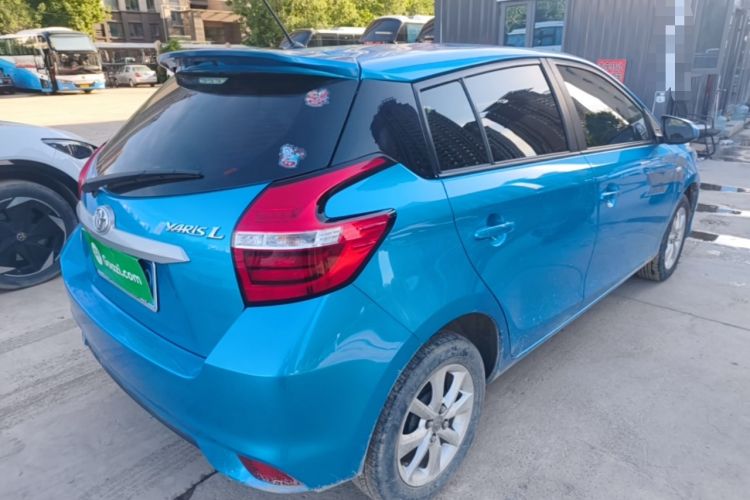 Used Toyota YARiS L Zhi Xuan 2016 Revised 1.5E CVT Charming Edition Rear Right 45 Deg