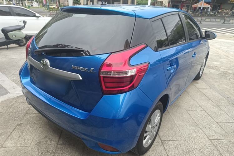 Used Toyota YARiS L Zhi Xuan 2016 Revised Version 1.5G CVT with Dynamic Sunroof Rear Right 45 Deg