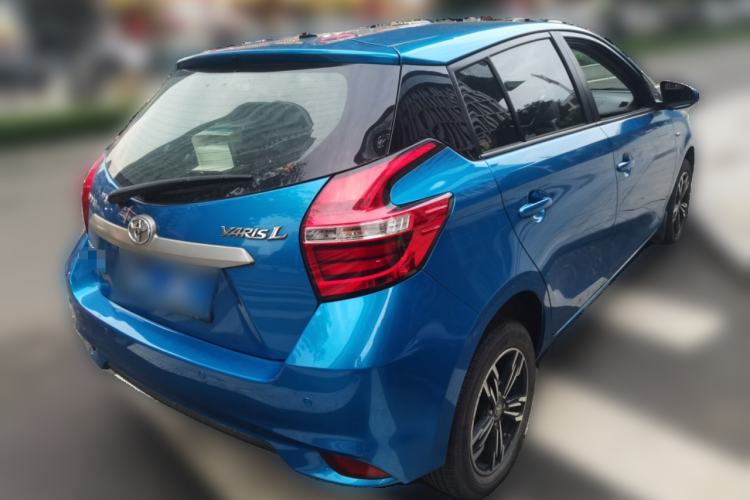 Used Toyota YARiS L Zhi Xuan 2016 Revised 1.5E CVT Charming Edition Rear Right 45 Deg
