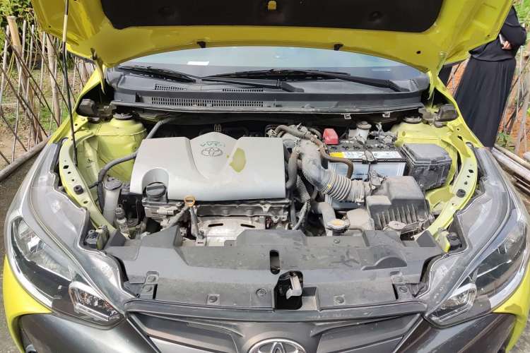 Used Toyota YARiS L Zhi Xuan 2016 Revised 1.5E CVT Charming Edition Engine Bay