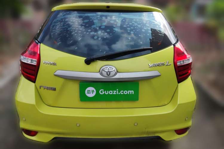 Used Toyota YARiS L Zhi Xuan 2016 Revised 1.5E CVT Charming Edition Rear