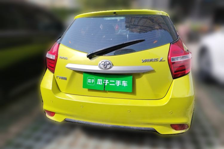 Used Toyota YARiS L Zhi Xuan 2016 Revised 1.5E CVT Charming Edition Rear