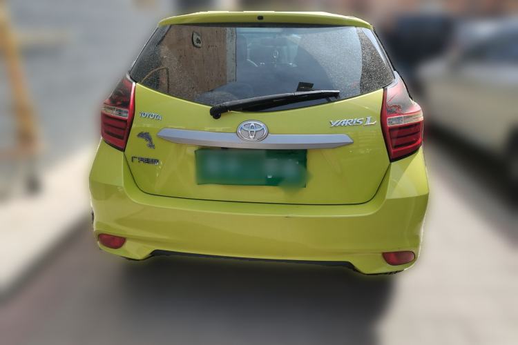 Used Toyota YARiS L Zhi Xuan 2016 Revised 1.5E CVT Charming Edition Rear