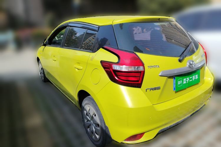 Used Toyota YARiS L Zhi Xuan 2016 Revised 1.5E CVT Charming Edition Rear Left 45 Deg