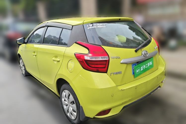 Used Toyota YARiS L Zhi Xuan 2016 Revised 1.5E CVT Charming Edition Rear Left 45 Deg