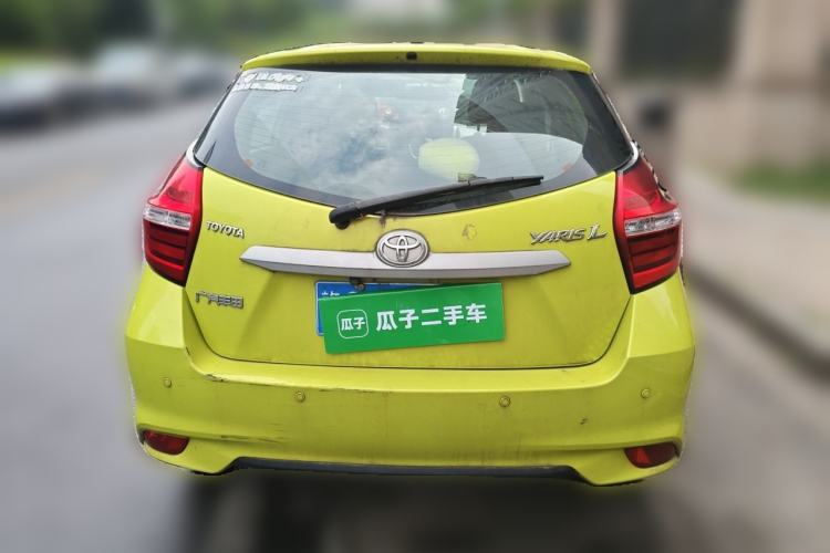 Used Toyota YARiS L Zhi Xuan 2016 Revised 1.5E CVT Charming Edition Rear