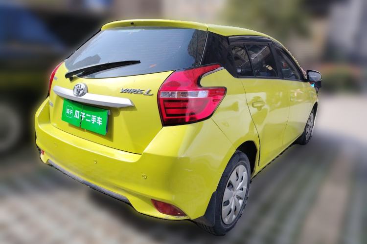 Used Toyota YARiS L Zhi Xuan 2016 Revised 1.5E CVT Charming Edition Rear Right 45 Deg