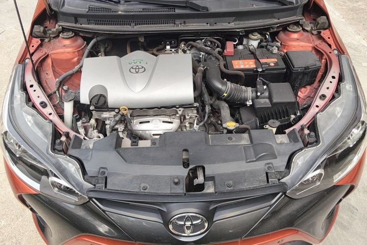 Used Toyota YARiS L Zhi Xuan 2016 Revised 1.5E CVT Charming Edition Engine Bay