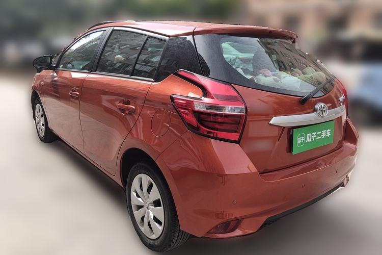 Used Toyota YARiS L Zhi Xuan 2016 Revised 1.5E CVT Charming Edition Rear Left 45 Deg
