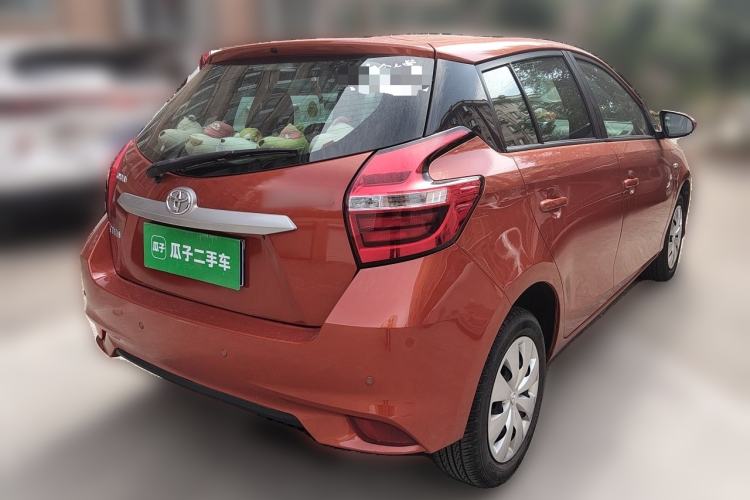 Used Toyota YARiS L Zhi Xuan 2016 Revised 1.5E CVT Charming Edition Rear Right 45 Deg