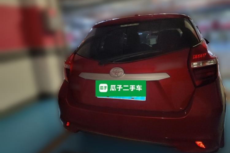 Used Toyota YARiS L Zhi Xuan 2016 Revised 1.5E CVT Charming Edition Rear