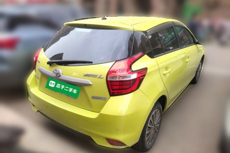 Used Toyota YARiS L Zhi Xuan 2016 Revised 1.5E CVT Charming Edition Rear Right 45 Deg