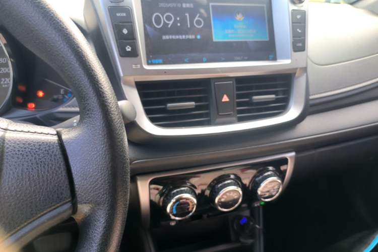 Used Toyota YARiS L Zhi Xuan 2016 Revised 1.5E CVT Charming Edition Audio And AC Panel