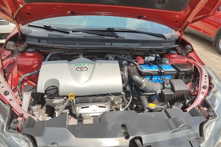 Used Toyota YARiS L Zhi Xuan 2016 Revised 1.5E CVT Charming Edition Engine Bay
