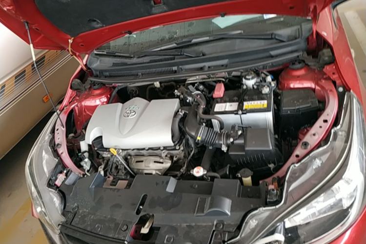 Used Toyota YARiS L Zhi Xuan 2016 Revised 1.5E CVT Charming Edition Engine Bay