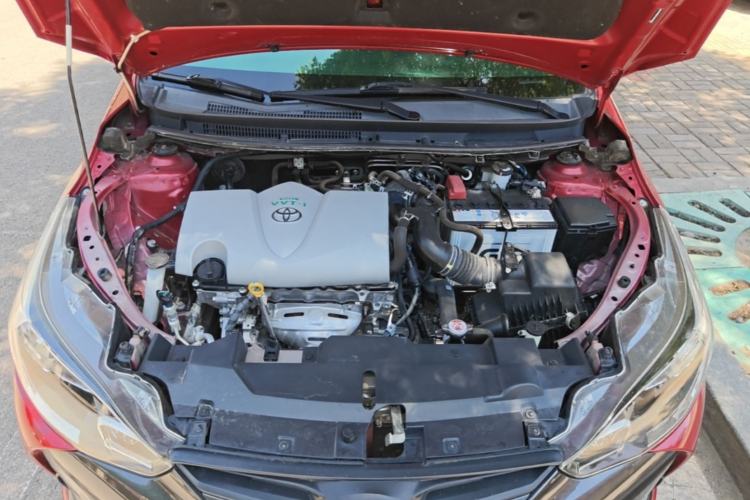 Used Toyota YARiS L Zhi Xuan 2016 Revised 1.5E CVT Charming Edition Engine Bay