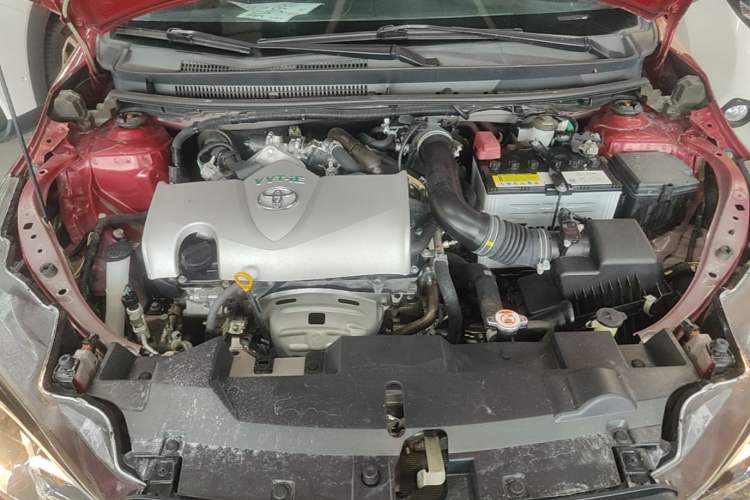 Used Toyota YARiS L Zhi Xuan 2016 Revised 1.5E CVT Charming Edition Engine Bay