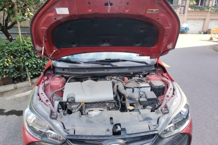 Used Toyota YARiS L Zhi Xuan 2016 Revised 1.5E CVT Charming Edition Engine Bay