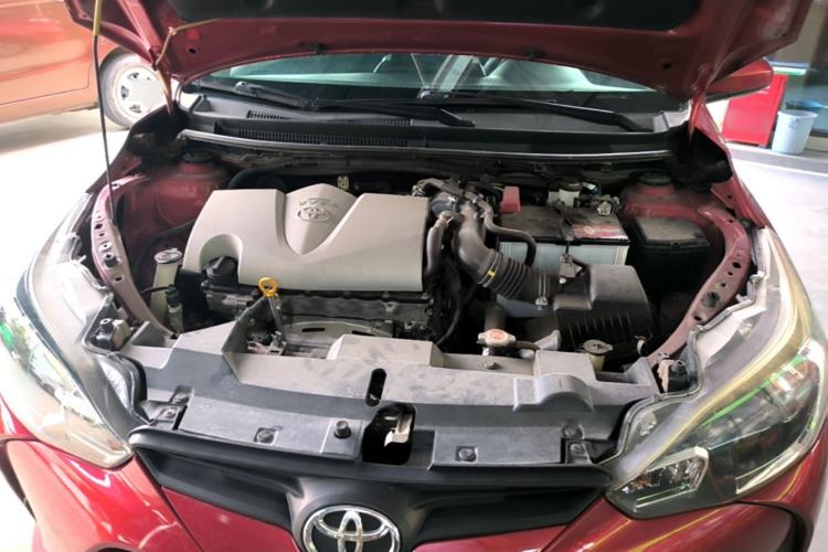 Used Toyota YARiS L Zhi Xuan 2016 Revised 1.5E CVT Charming Edition Engine Bay