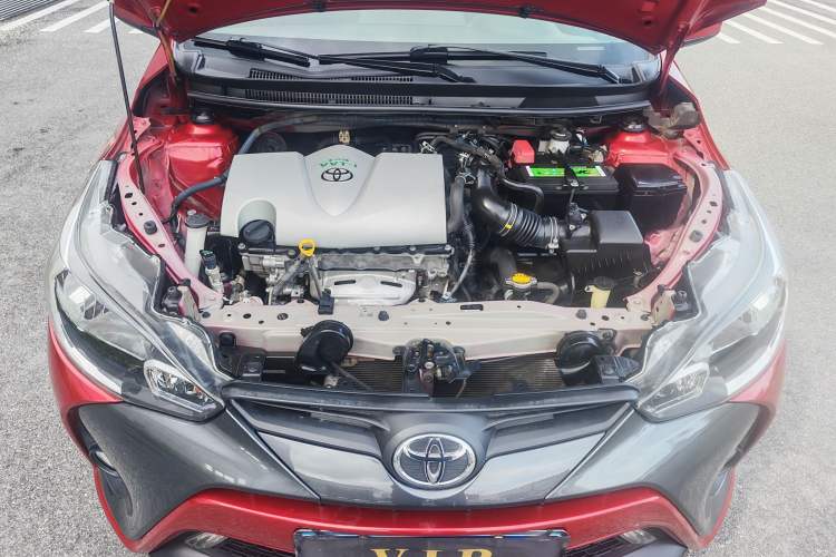 Used Toyota YARiS L Zhi Xuan 2016 Revised Version 1.5G CVT with Dynamic Sunroof Engine Bay