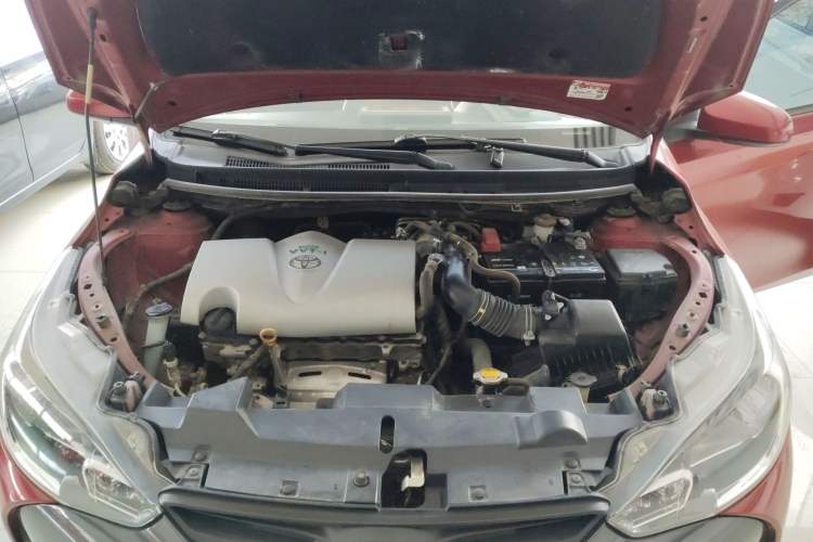 Used Toyota YARiS L Zhi Xuan 2016 Revised 1.5E CVT Charming Edition Engine Bay