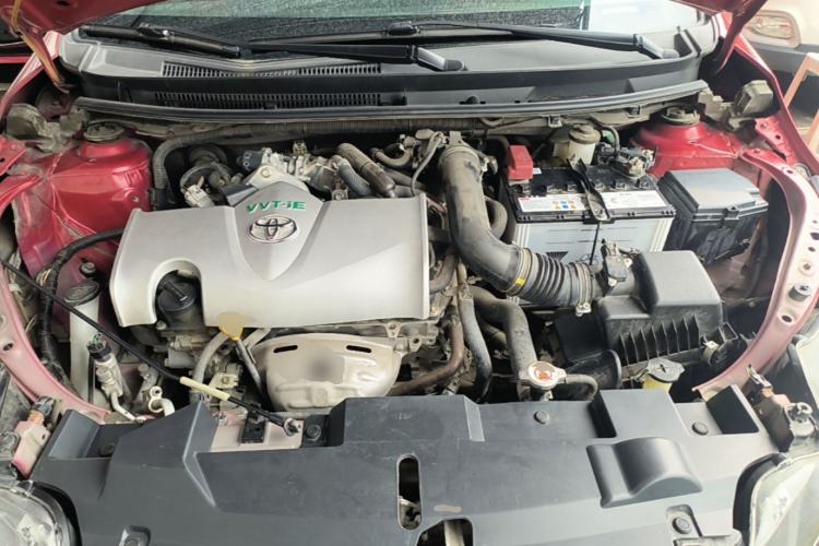 Used Toyota YARiS L Zhi Xuan 2016 Revised 1.5E CVT Charming Edition Engine Bay