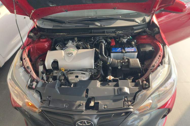 Used Toyota YARiS L Zhi Xuan 2016 Revised 1.5E CVT Charming Edition Engine Bay